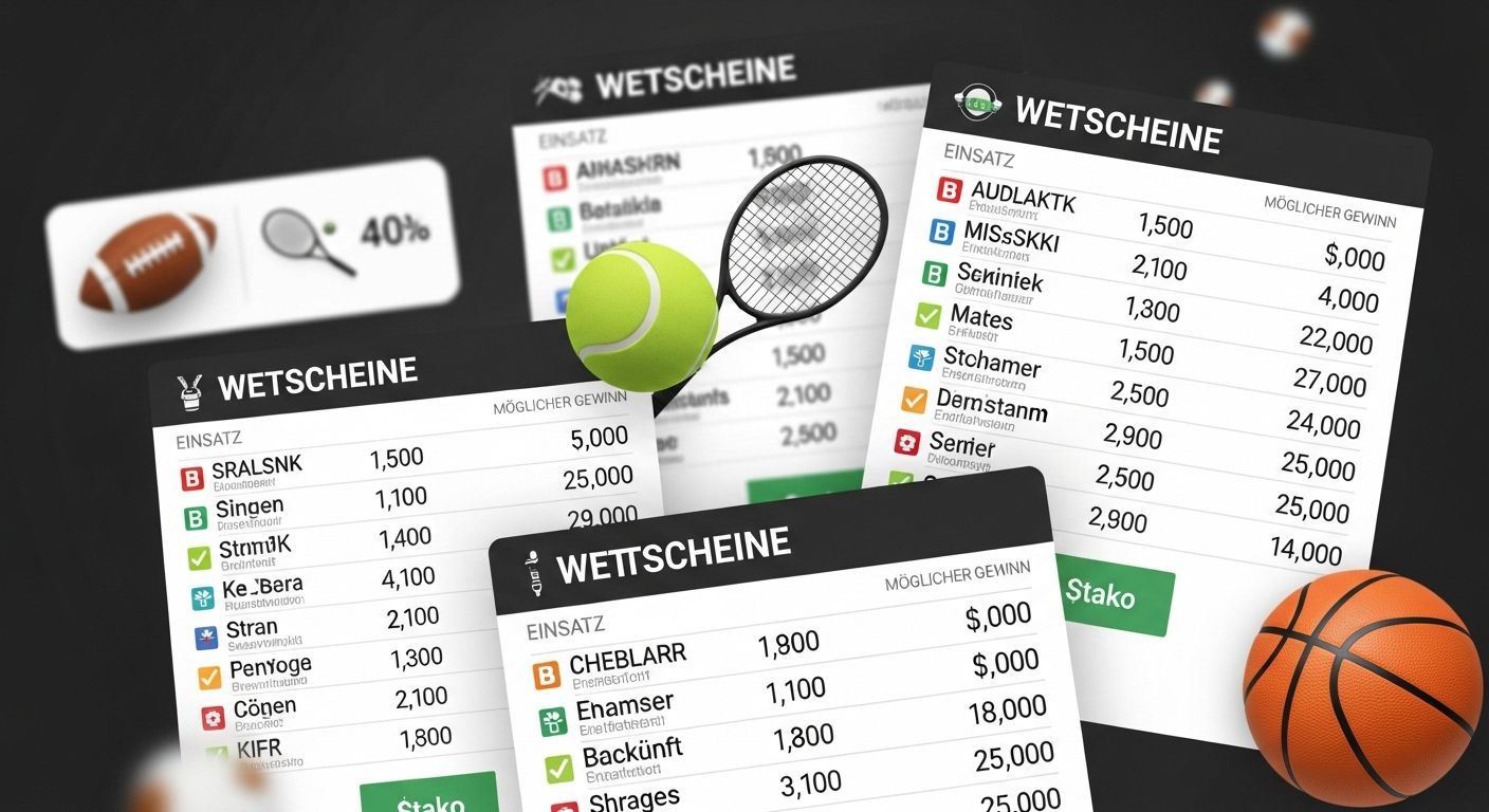 Wettoptionen und Märkte in-play betting