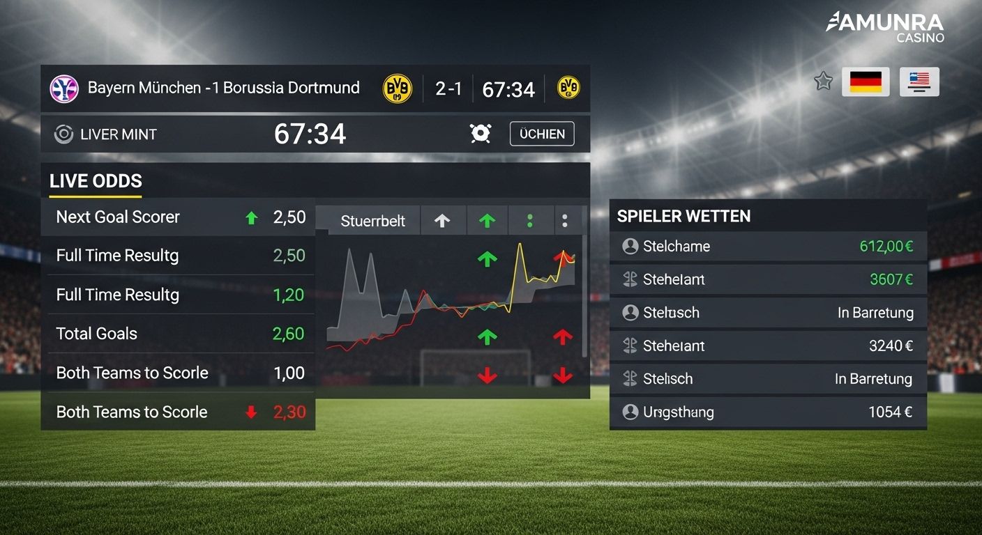 Live-Wettfunktionen betting overview