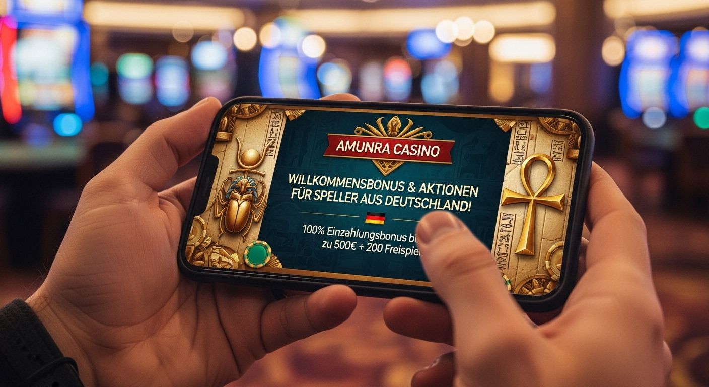 Mobiles Casino und App amunra casino erfahrungen